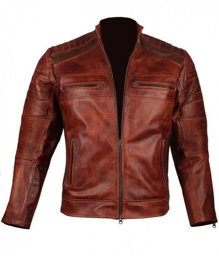 Giacca pelle moto - in, da