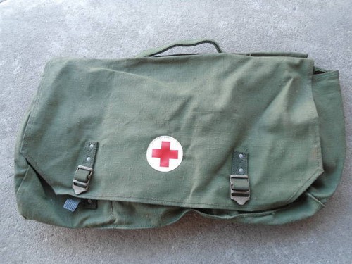 Borsa bicicletta croce rossa