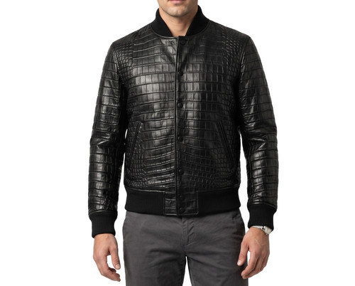 Bomber pelle nera - bomber,