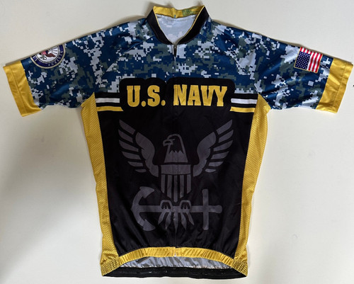 Maglia ciclismo navy - us,